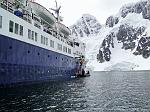 all aboard the former Russian explorer ship