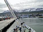 leaving Ushuaia harbour