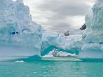 ice sculpture, Pl�neau Bay