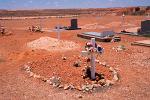 Coober Pedy graveyard