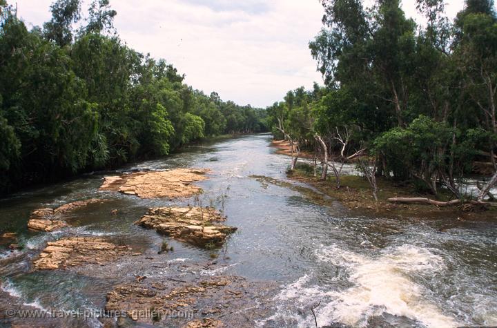 Katherine River near the town
