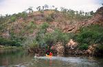 kayaking Katherine River Gorge