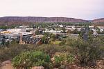a view over Alice Springs