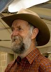 local man with a typical Ozzie hat