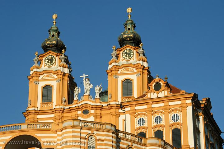 Pictures of Austria - Danube - the Benedictine Abbey of Melk (Stift Melk)