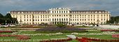 panoramic view of Schönbrunn Palace, Schloss Schönbrunn
