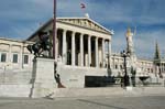 the Austrian Parliament Building