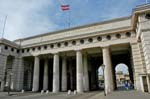 the Burgtor, Castle Gate, Heldenplatz