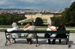 Pictures of Austria - Vienna - enjoying the views at Sch�nbrunn Palace, Schloss Sch�nbrunn