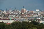 view of the city from Schonbrunn