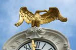 gilded swan at Schonbrunn Castle