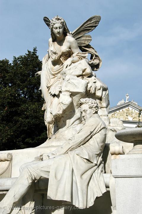 statue at the Parliament