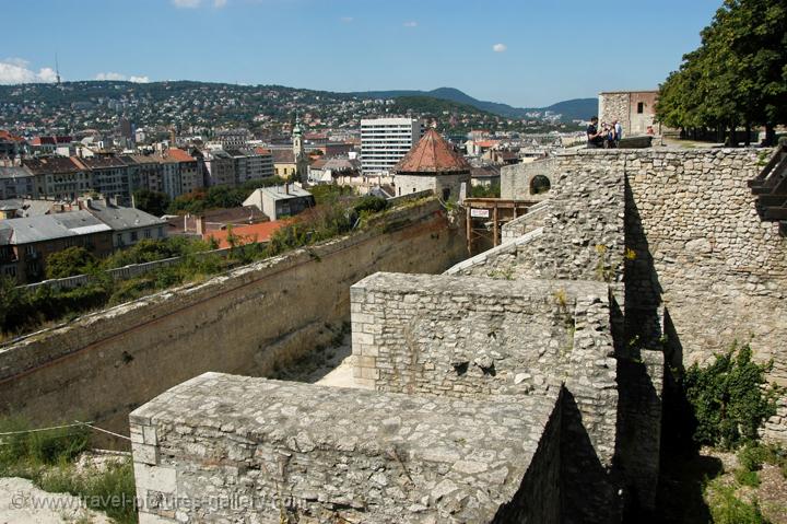 walls of an older Buda Castle