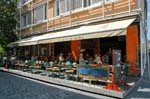 outdoor cafe, Buda Castle Quarter