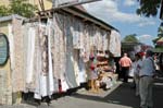 lace and embroidery market, Buda Castle Quarter