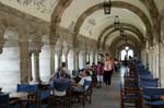 cafe terrace at the Fisherman's Bastion