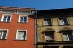 Pictures of Hungary - Budapest - renovated and delapidated, Pest houses