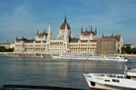 Parliament House and Danube cruise ships