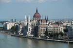 Pictures of Hungary - Budapest - Parliament House on the banks of the Danube