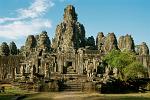 the Bayon temple, Angkor Thom