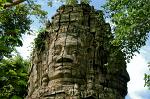 faces at Ta Prohm temple