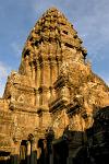 a tower at Angkor Wat