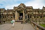 visiting Angkor Wat