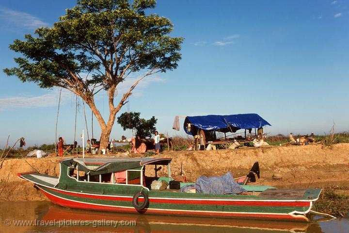 Sangker River, boat trip from Battambang to Tonle Sap
