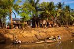 Sangker River, boat trip from Battambang to Tonle Sap