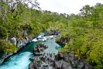Saltos del Petrohue waterfall, Parque Nacional Vicente Perez Rosales