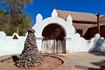 church gate in San Pedro