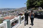 a view over the city's 'cerros', hills
