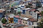 bright colours add to the city's charm and character