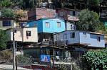 houses clinging to the hillside