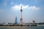 the Oriental Pearl TV Tower , Pudong New Area