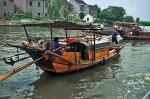 a Chinese Junk at the Grand Canal, near Taihu Lake