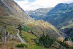 the Sierra landscape along the Devil's Nose train ride