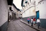 colonial architecture in a backstreet