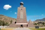 The Mitad del Mundo monument (Middle of the World)
