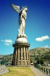 statue of the Virgin of Quito on El Panecillo hill