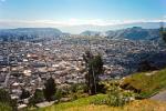 view over the city from El Panecillo hill