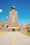 The Mitad del Mundo monument (Middle of the World)