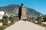 the Mitad del Mundo monument (Middle of the World)
