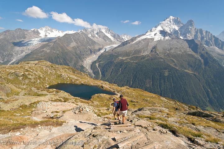 trekking the beautiful Chamonix Valley