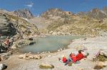 picknick at Le Lac Blanc