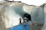 visit inside the Mer de Glace glacier