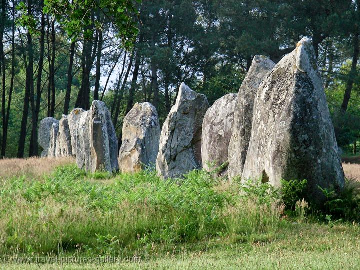rthe dolmen of Carnac