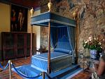 Chenonceau Castle interior, bedroom