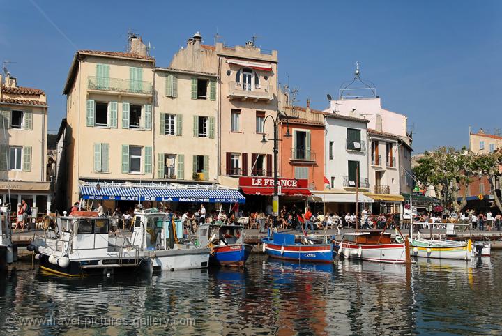 the port at the town of Cassis