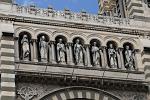 Cathedrale de la Major, sculptures of saints